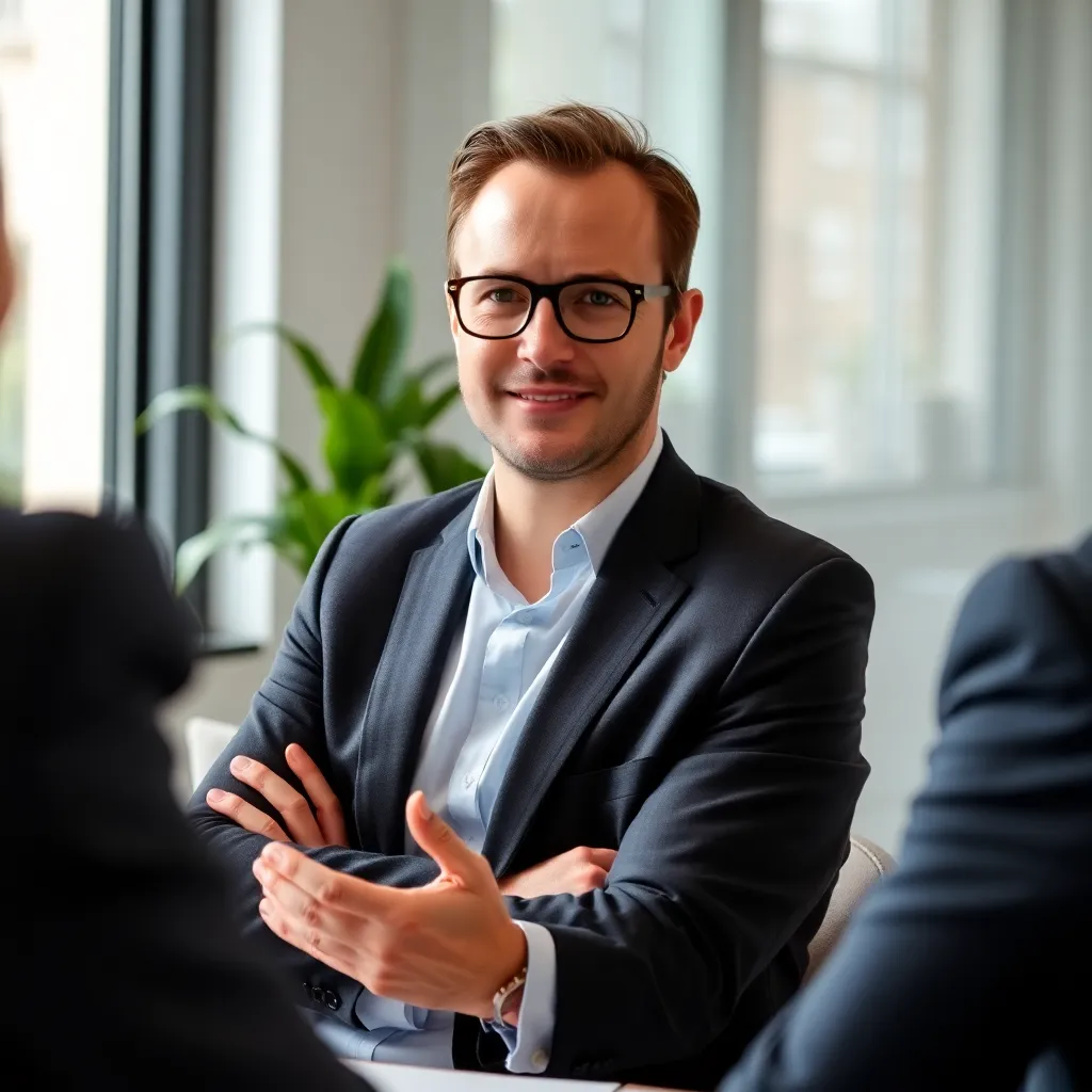 Portret van Joris Bakker uit Amsterdam